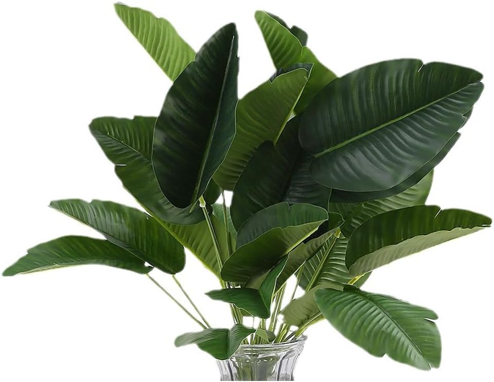 Bird Paradise Strelitzia - 人工極楽鳥植物 2 個 17 インチ トロピカル