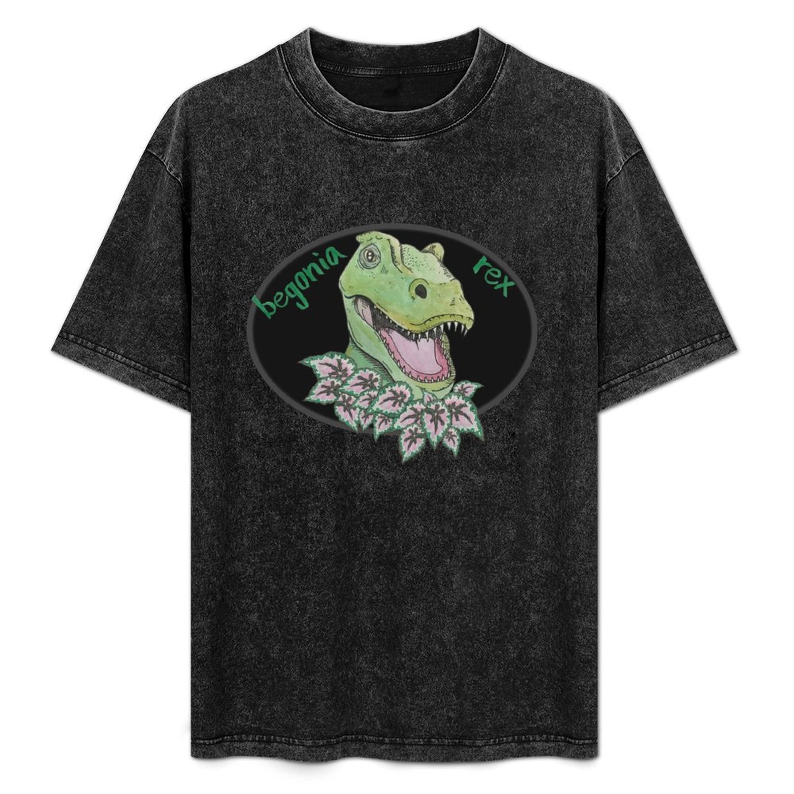 Begonia Rex - TレックスベゴニアTシャツ ビッグアンドトール ルーズフィットTシャツ