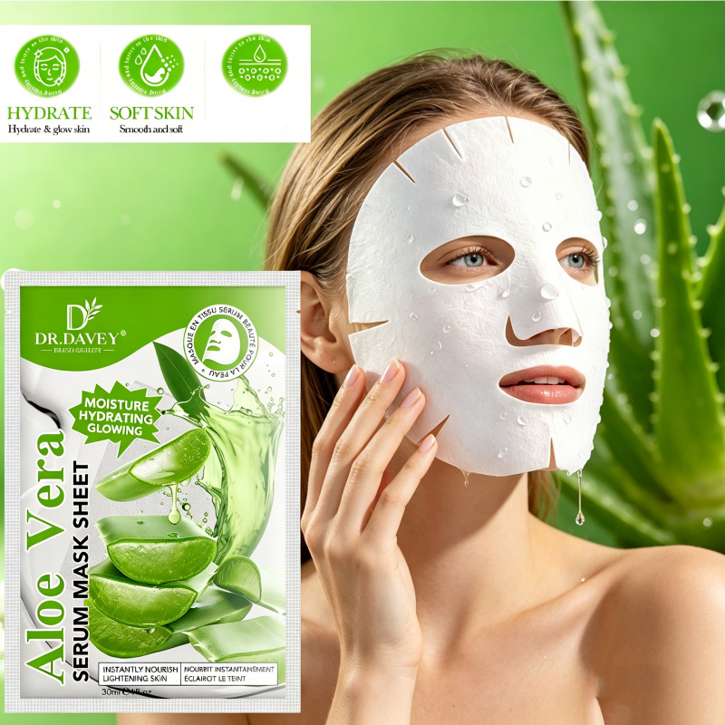 アロエベラセラムフェイシャルマスクシート　フェイシャルケア　 - Aloe Vera Pot のレビューと価格