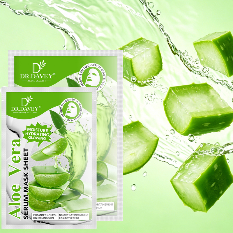 アロエベラセラムフェイシャルマスクシート　フェイシャルケア　 - Aloe Vera Pot のレビューと価格