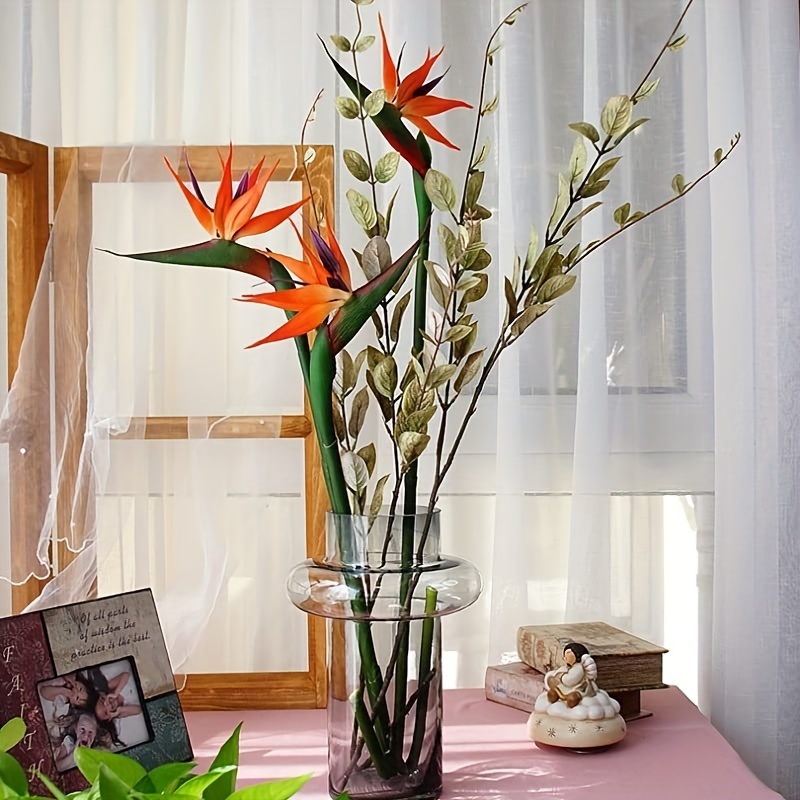 3 個人工極楽鳥の花ゴムストレリチア 24.5 インチ長さの - Bird Paradise Strelitzia のレビューと価格
