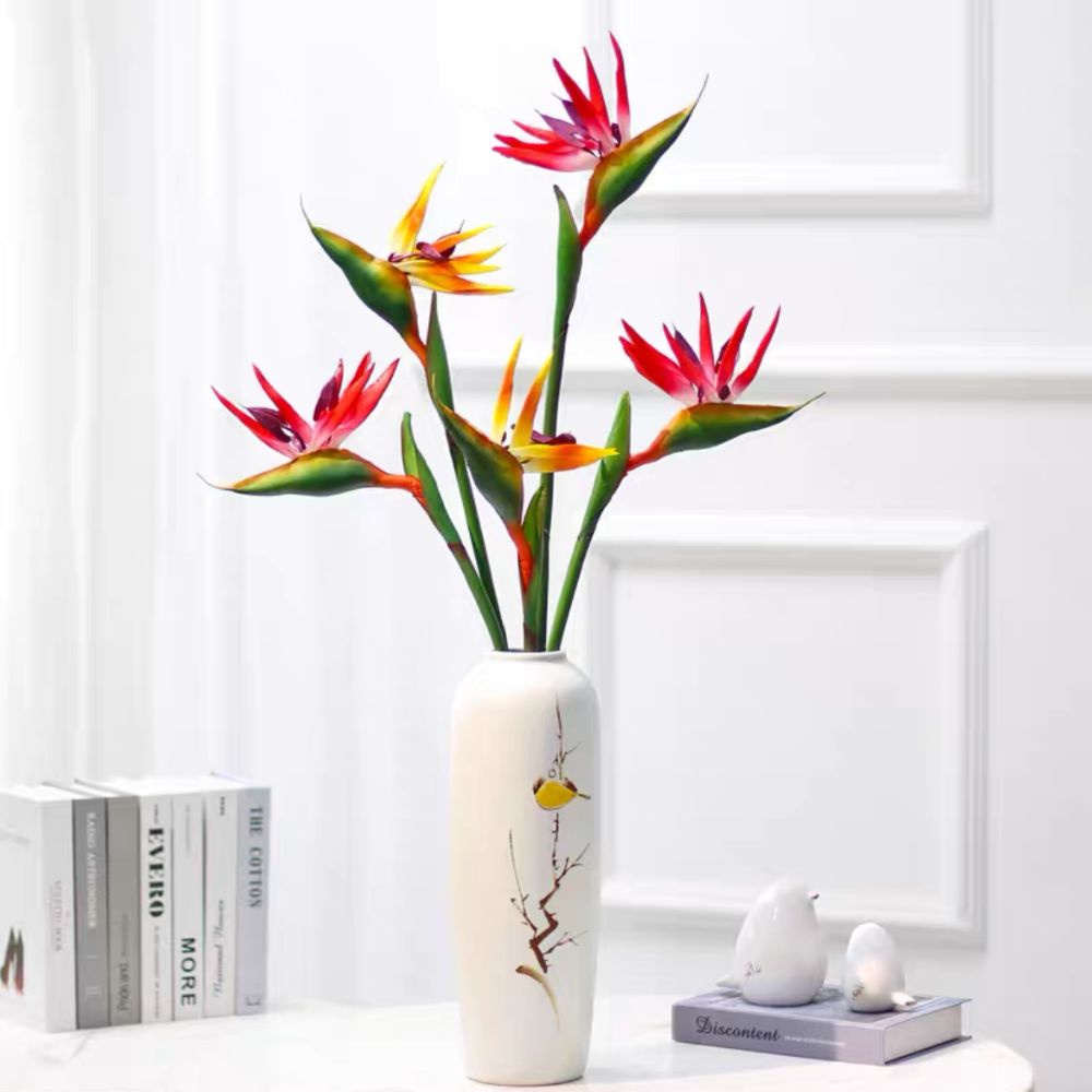 長い茎の人工バードオブパラダイス、本物のような質感の装飾用フ - Bird Paradise Strelitzia のレビューと価格