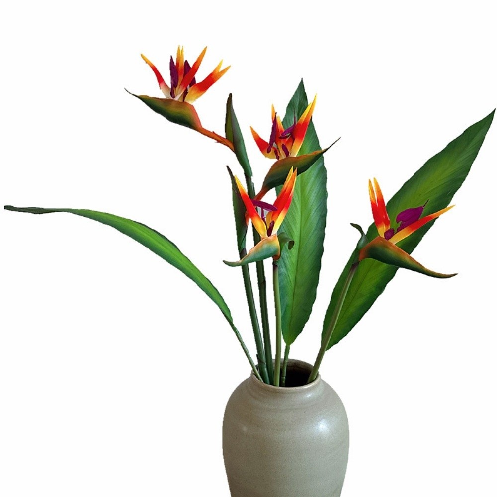 長い茎の人工バードオブパラダイス、本物のような質感の装飾用フ - Bird Paradise Strelitzia のレビューと価格