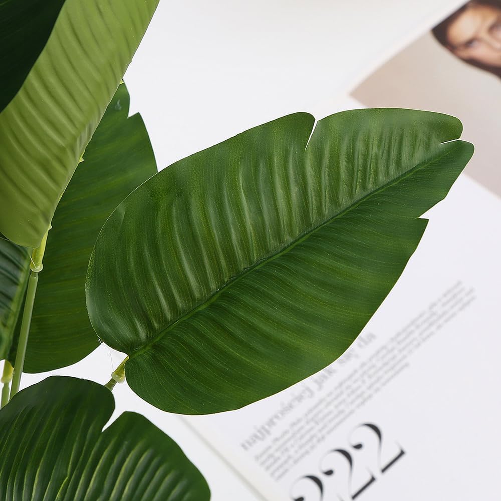 人工極楽鳥植物 2 個 17 インチ トロピカル リーフ フ - Bird Paradise Strelitzia のレビューと価格