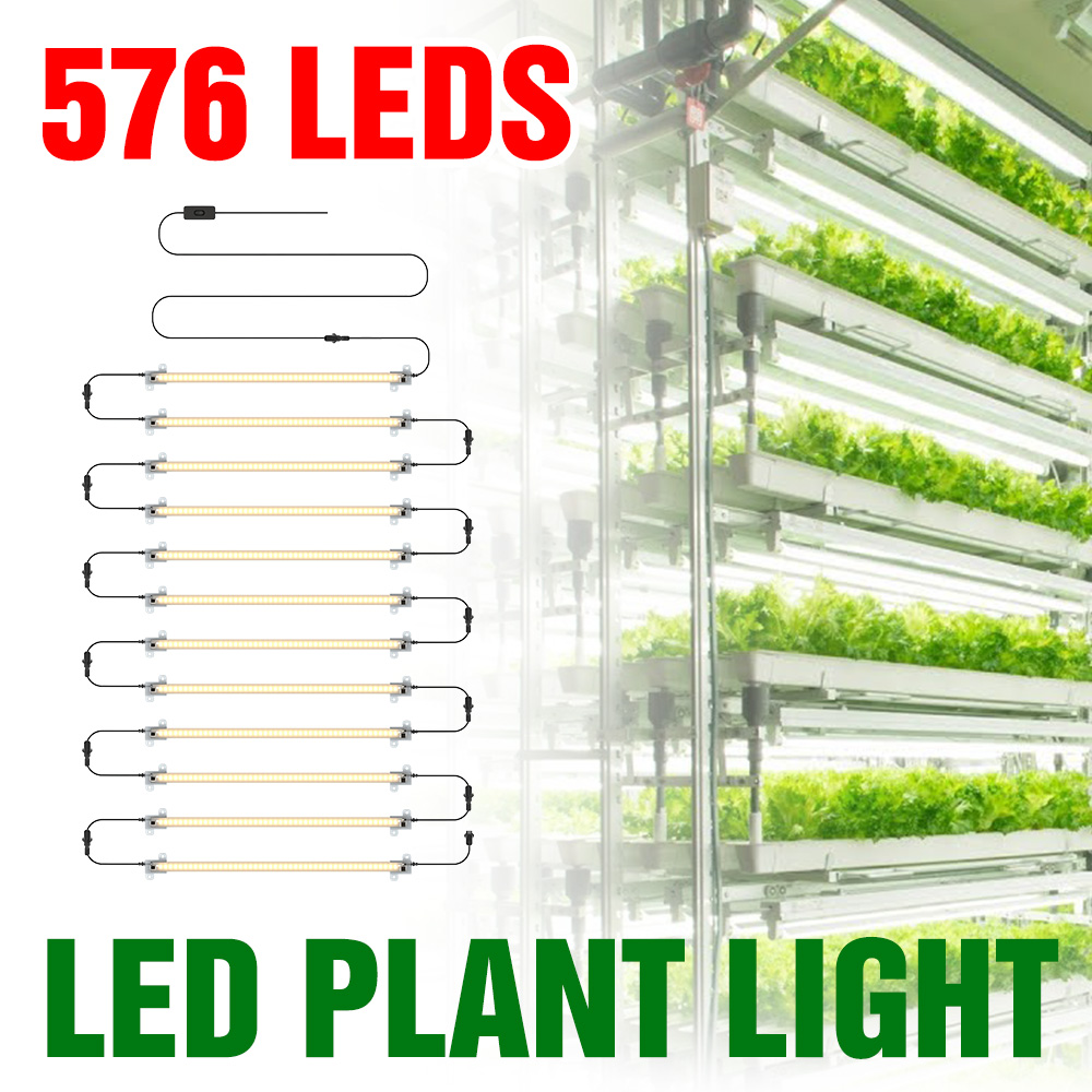 LED 成長ライトストリップフルスペクトル植物ランプ屋内花苗 - Echeveria Succulent のレビューと価格