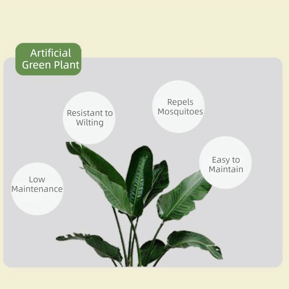 緑色のプラスチック製人工フィカスツリー 大型 23枚の葉 大 - Ficus Lyrata Tree のレビューと価格