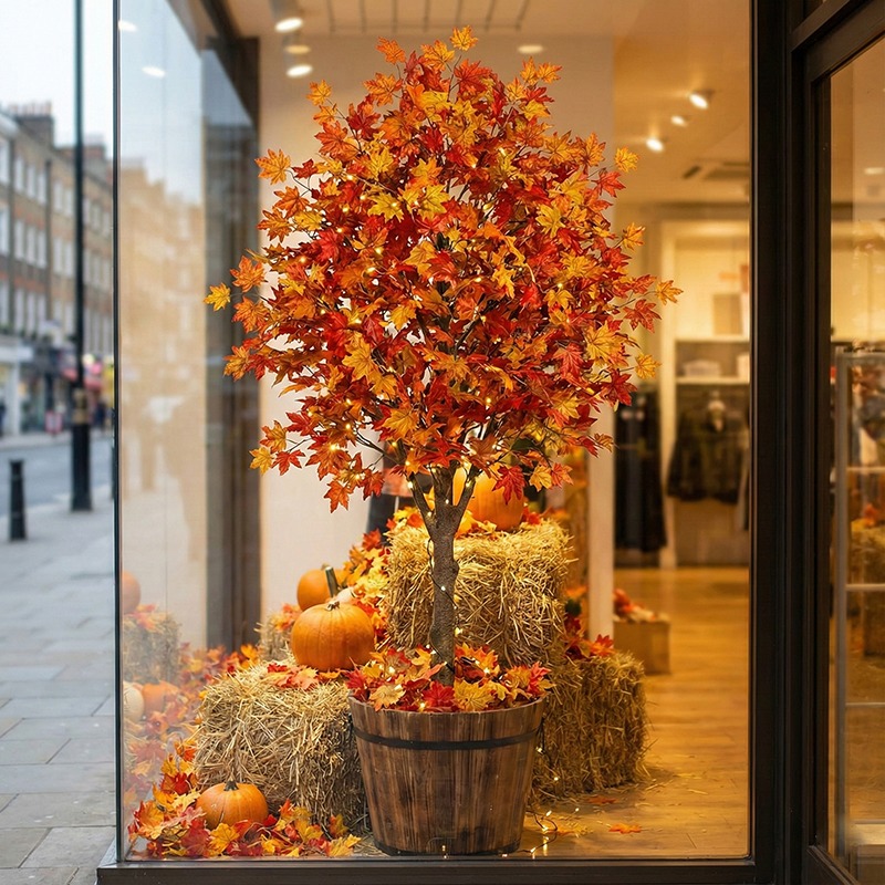 高シミュレーションプラスチック製フィドルリーフフィグツリー人 - Ficus Lyrata Tree のレビューと価格