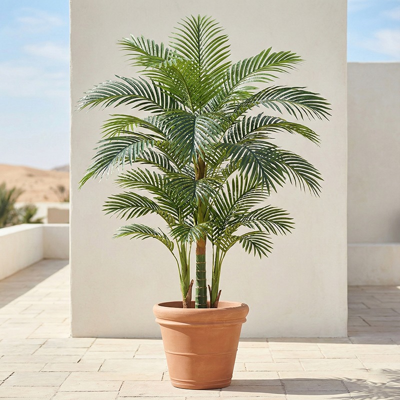 高シミュレーションプラスチック製フィドルリーフフィグツリー人 - Ficus Lyrata Tree のレビューと価格