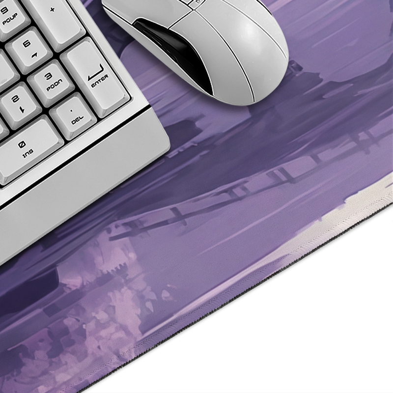 マウスパッド ゲーマー パープル ムーンライト XL 大型  - Tradescantia Purple のレビューと価格