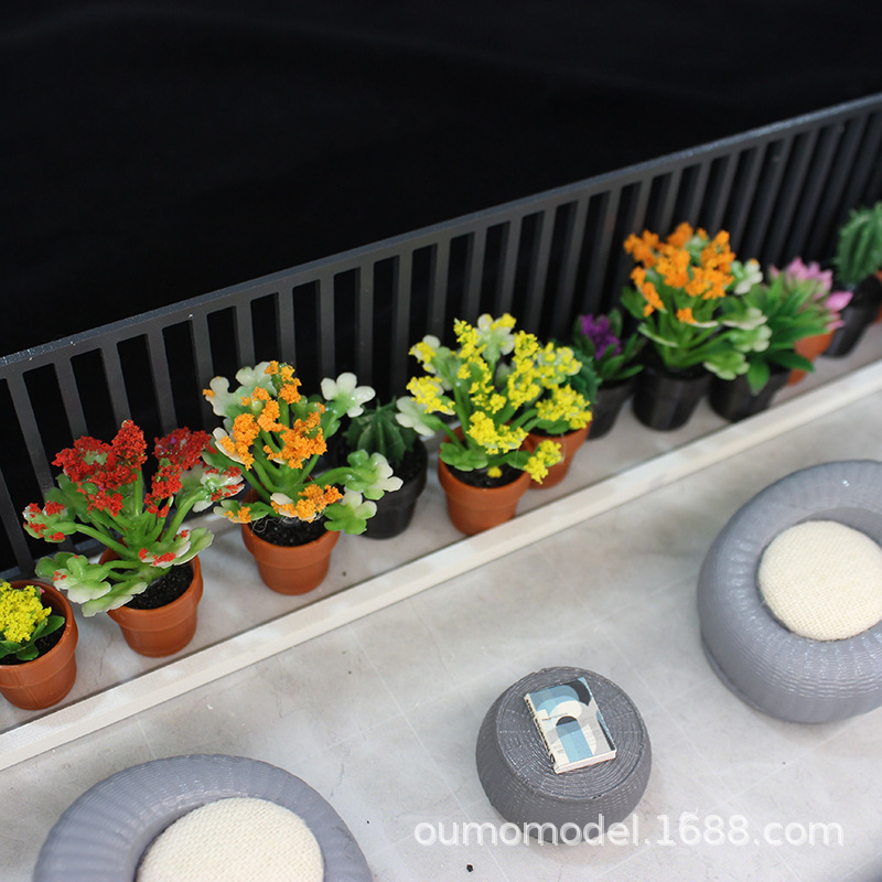 ミニ模擬植物サボテン多肉植物モデル小型鉢植え装飾デスクトップ - Echeveria Succulent のレビューと価格