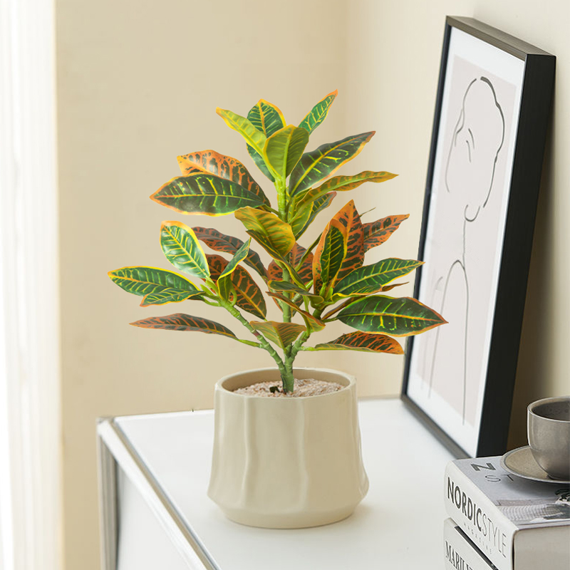 24-41 センチメートル人工植物偽フィカスの木熱帯ガジュマ - Ficus Lyrata Tree のレビューと価格
