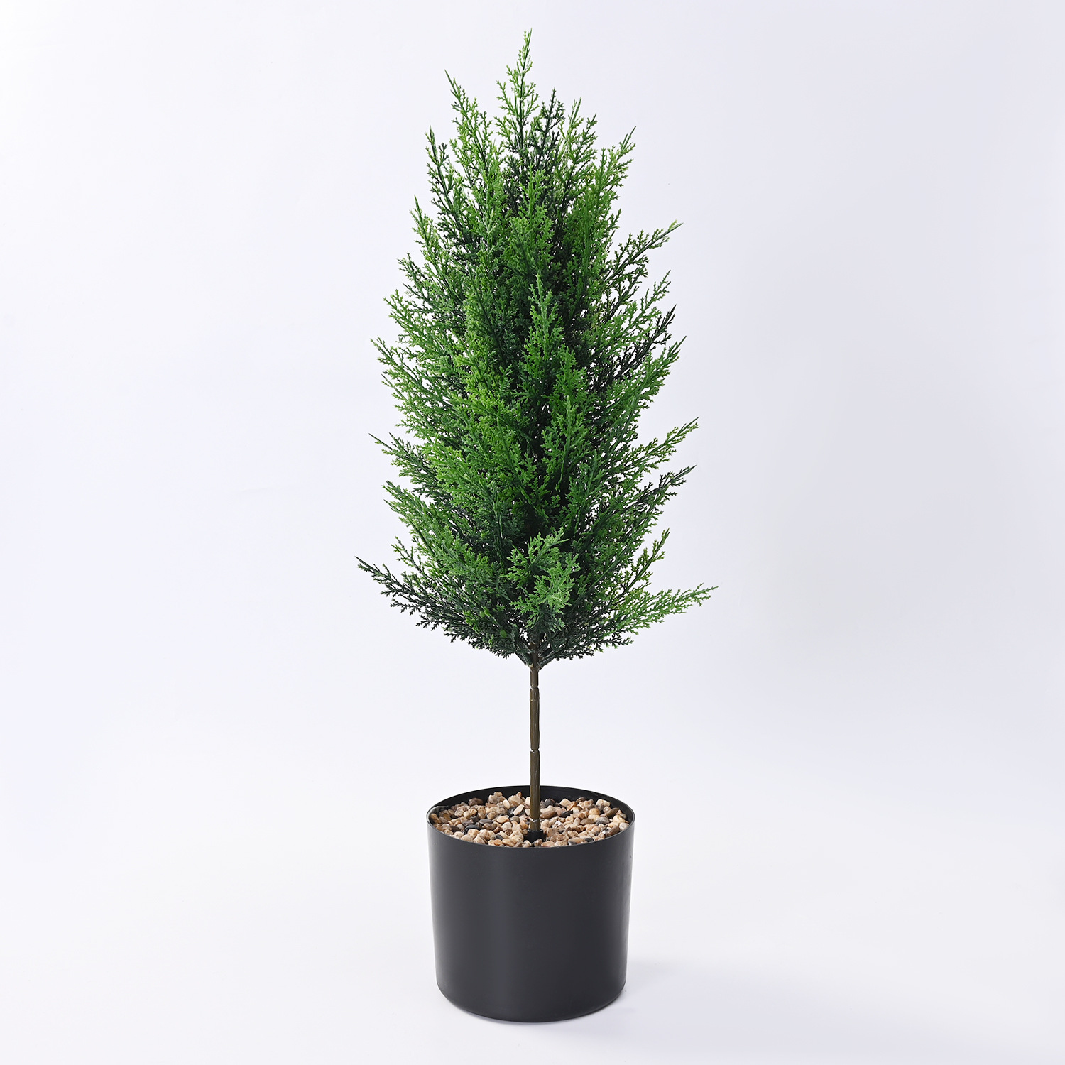 1/2個入り人工ヒノキリアルタッチPE常緑杉フェイク針葉樹屋 - Dracaena Marginata のレビューと価格