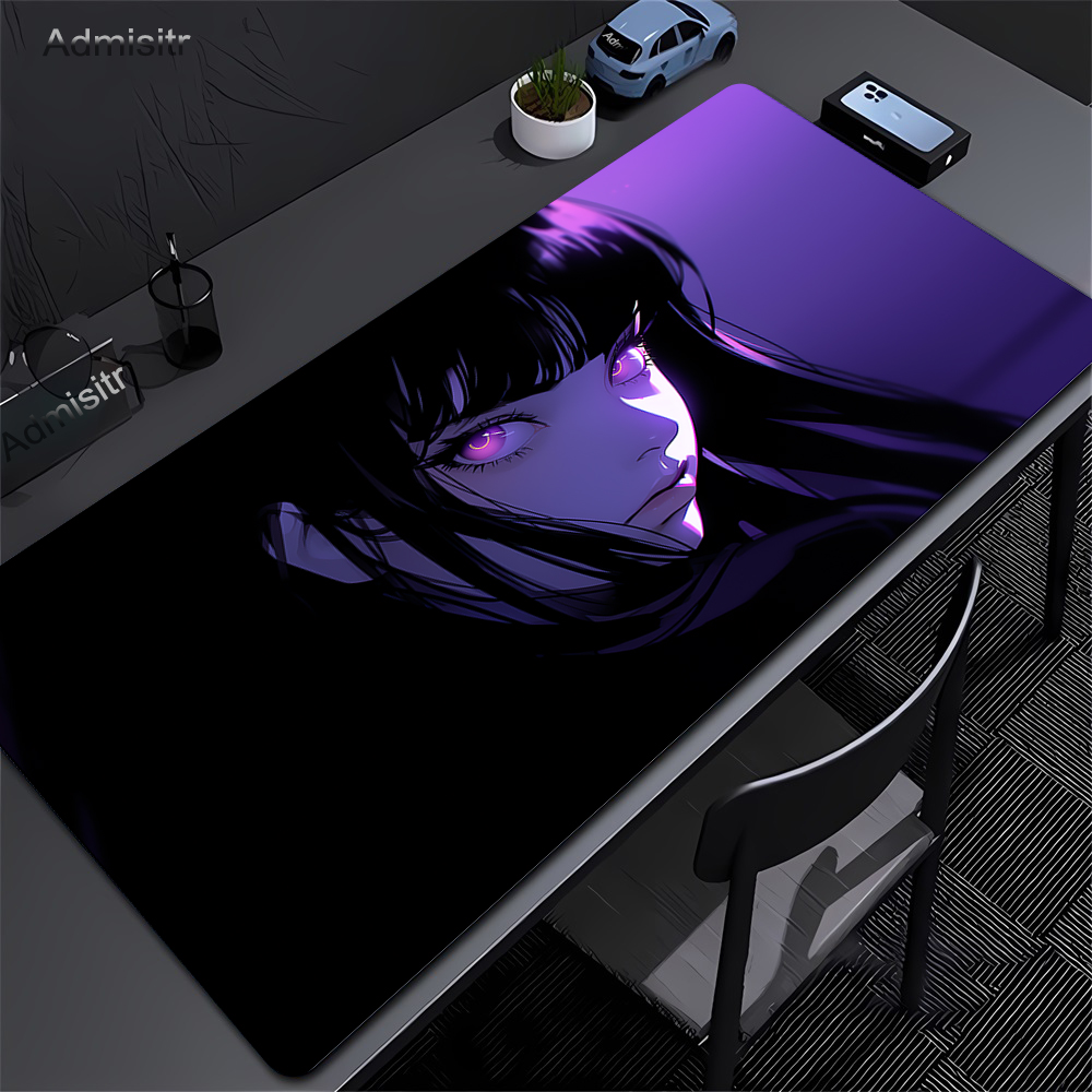 XXL マウスパッド PC パープルアニメガールゲーマーマウ - Tradescantia Purple のレビューと価格