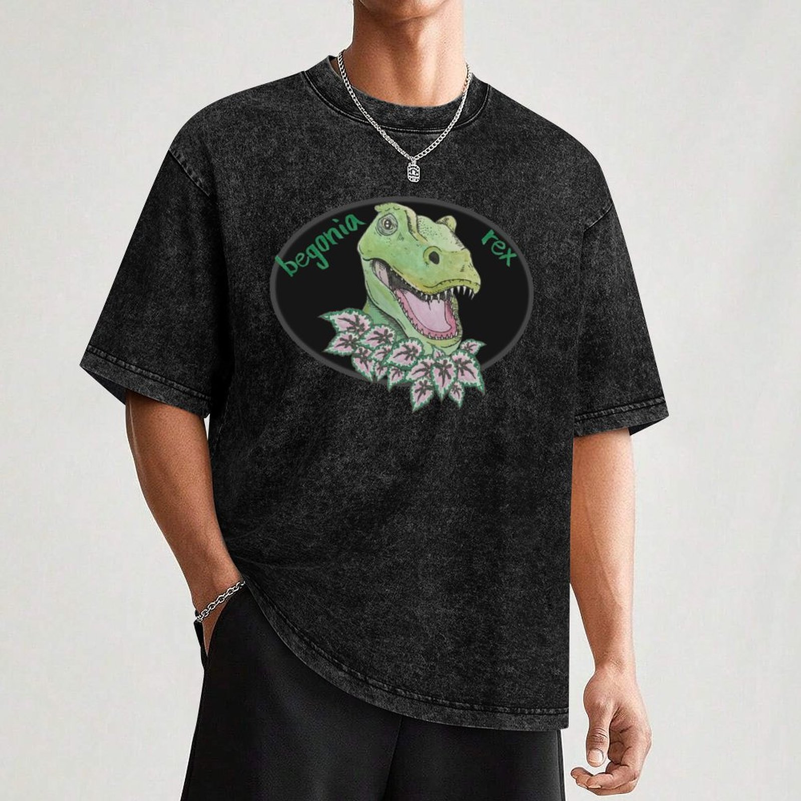 TレックスベゴニアTシャツ ビッグアンドトール ルーズフィッ - Begonia Rex のレビューと価格