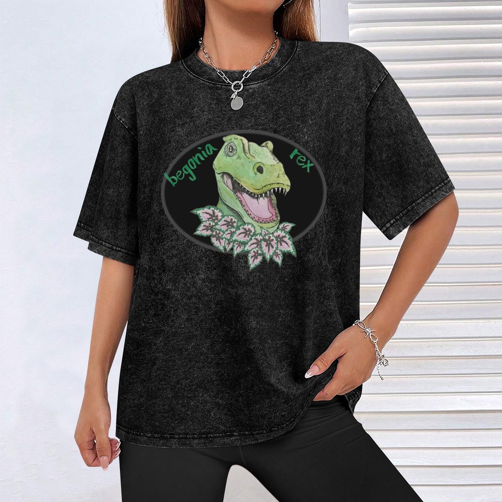 TレックスベゴニアTシャツ ビッグアンドトール ルーズフィッ - Begonia Rex のレビューと価格