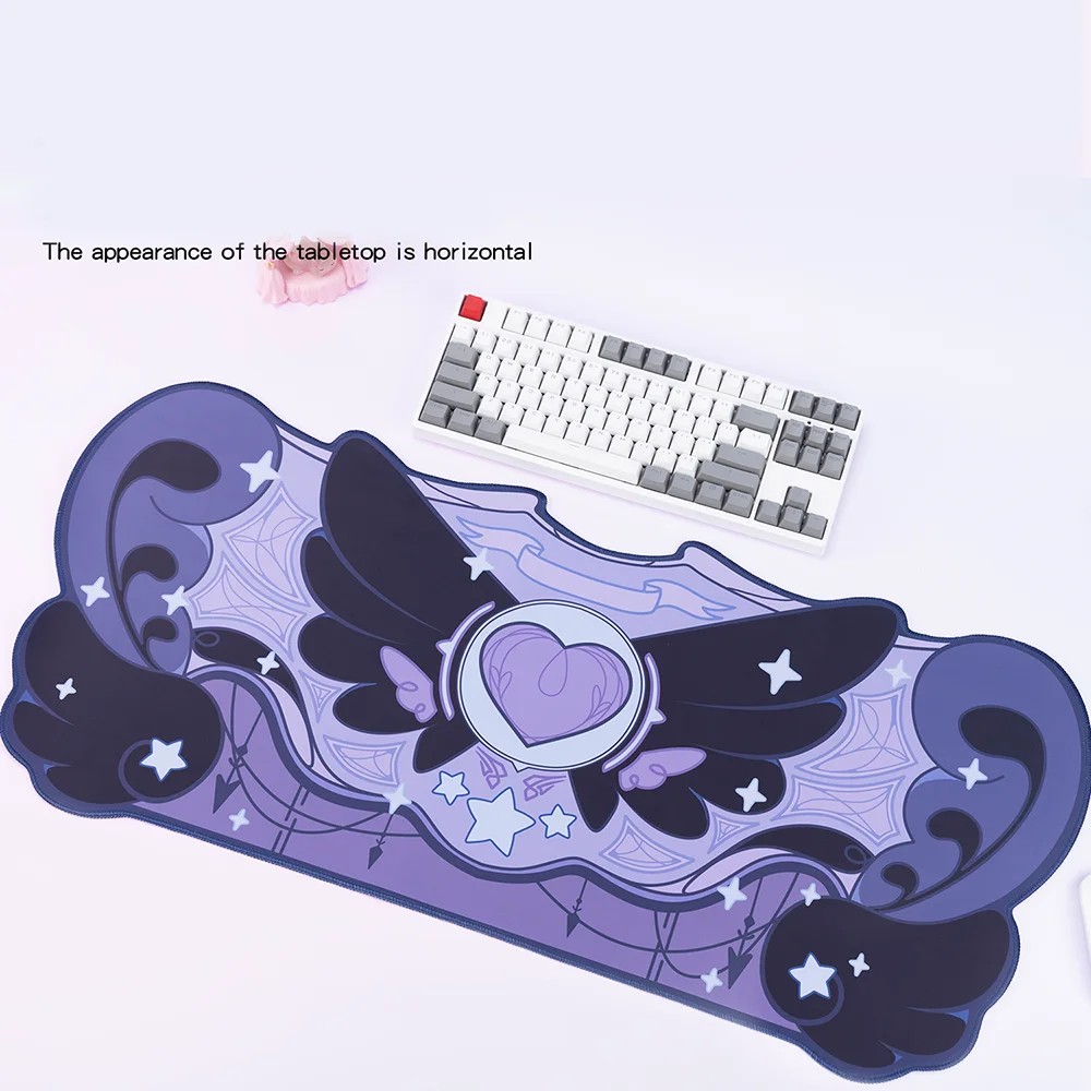 VIKAMA マウスパッド デスクマット 不規則な紫黒ハート - Tradescantia Purple のレビューと価格